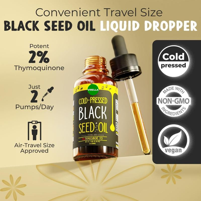 Virella® Black Seed Oil Liquid Dropper