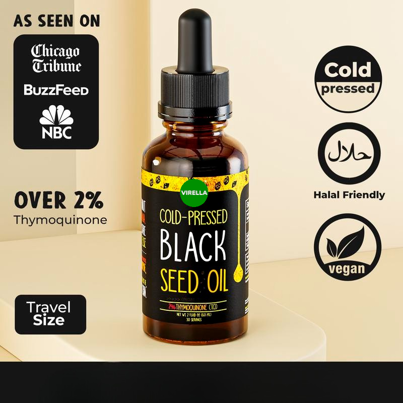 Virella® Black Seed Oil Liquid Dropper
